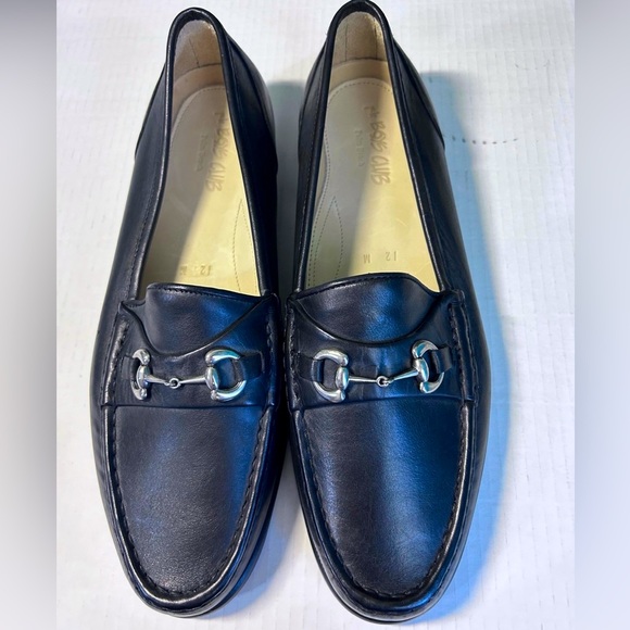 Mens New Very Nice leather Palm Beach Loafers size 12-M - Picture 1 of 10